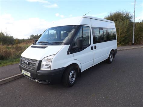 Ford Transit MWB Twin Sliding Doors 9 Seat 140PS Wheelchair Accessible Minibus with Full Floor ...