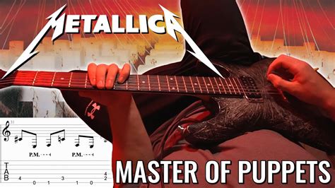 Guitar Lesson: Metallica - Master Of Puppets | PoV/Tab - YouTube