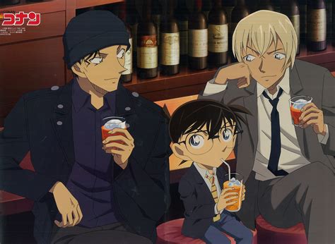 Conan, Akai, and Rei - Detective Conan Photo (41412529) - Fanpop