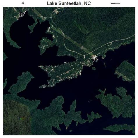 Aerial Photography Map of Lake Santeetlah, NC North Carolina