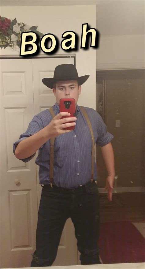 My Low-Budget Arthur Morgan halloween cosplay : r/reddeadredemption