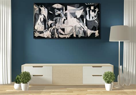 Guernica Painting Guernica Wall Art Guernica Canvas Print - Etsy