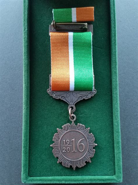 1916 Centenary Commemorative Medal | by Irish Defence Forces. | Military medals, War medals ...