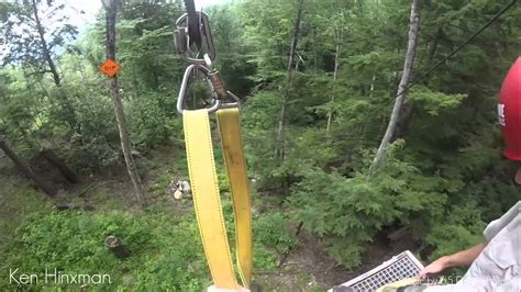 Zip-lining at Alpine Adventures - YouTube