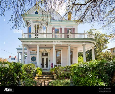 Victorian House, Garden District, New Orleans Stock Photo - Alamy