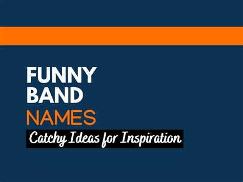 50+ Funny Band Names