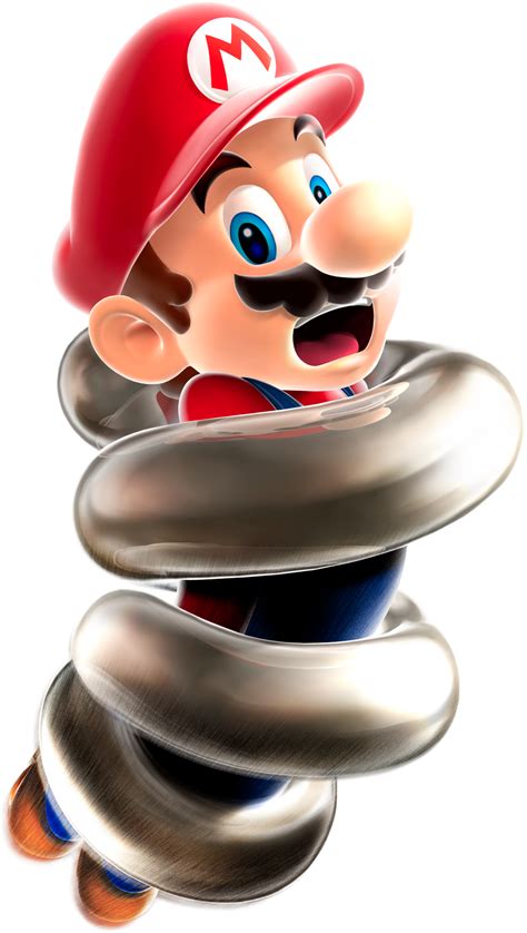 File:Spring Mario Art - Super Mario Galaxy.png - Super Mario Wiki, the Mario encyclopedia