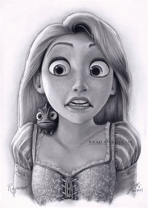 Rapunzel Drawing 4 by B-AGT Tumblr Art Drawings, Disney Drawings ...