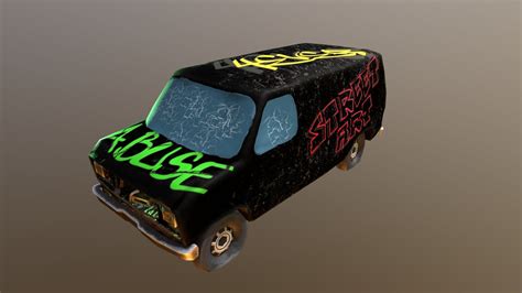 Van Graffiti #GraffitiChallenge - Download Free 3D model by Matt Smith ...