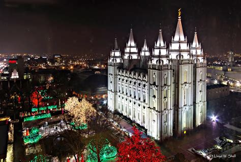 Some Dude With a Camera: Temple Square Christmas Lights!!!