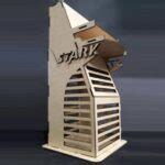 Laser Cut Start Tower From Marvel Free Vector - Dezin