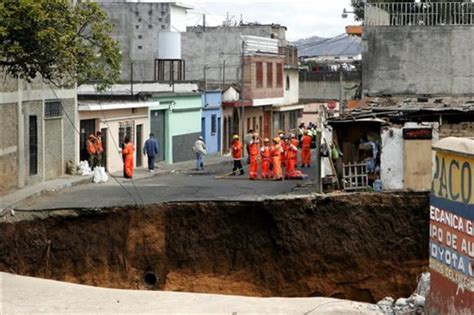 Third body pulled from giant sinkhole