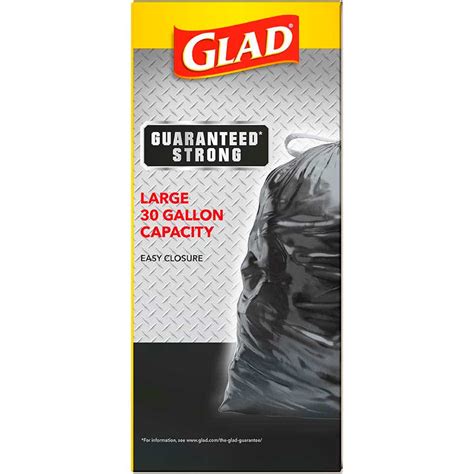 Black Bags Drawstring | Glad®