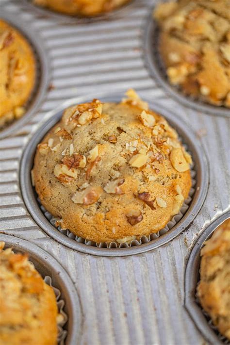 Crazy Easy Banana Bread Muffins - Dinner, then Dessert