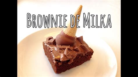 Brownie de Milka - YouTube