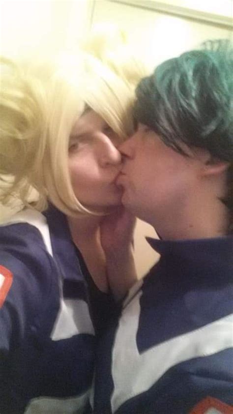 My hero academia deku and toga in uniform cosplay by mistyminxchick on ...