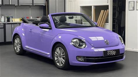 Purple Volkswagen Beetle convertible | Volkswagen beetle convertible ...