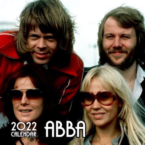 ABBA Music Calendar 2022: January 2022 - December 2022 OFFICIAL Squared ...