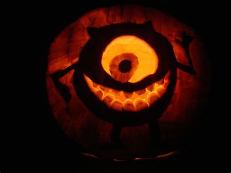 Image result for mike wazowski pumpkin | Mike wazowski pumpkin, Pumpkin ...