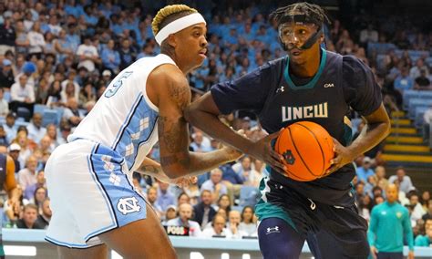 UNC basketball starts off sluggish, pulls away from UNCW in win