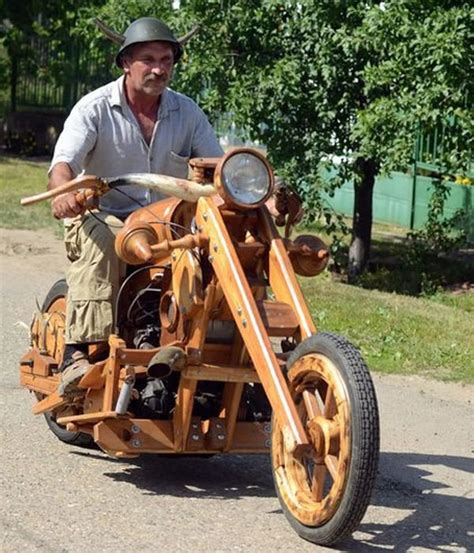 Hungarian motorcycle enthusiast builds Incredible working homemade ...