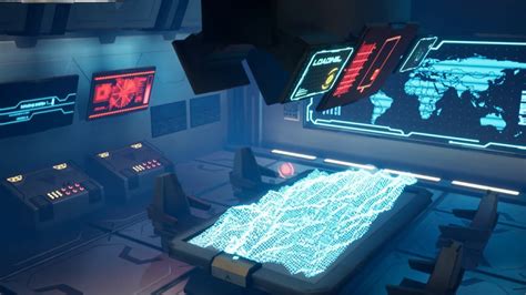 ArtStation - Sci-fi Control Room