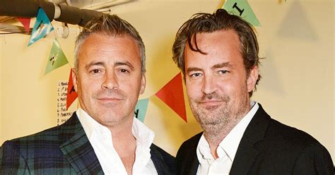 Matthew Perry Reunites With 'Friends' BFF Matt LeBlanc - Us Weekly