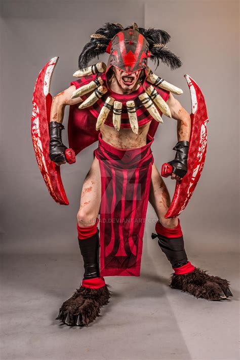 DotA 2 - Bloodseeker Cosplay by luriad on DeviantArt