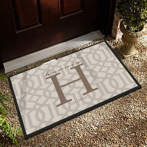 Custom Door Mat 3 Sizes Personalized Door Mat by BoutiqueMonogram