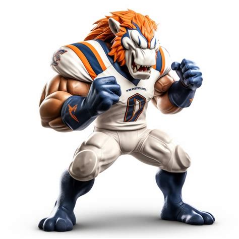 Premium AI Image | The Denver Broncos' Mighty Mascot Unveiling the ...