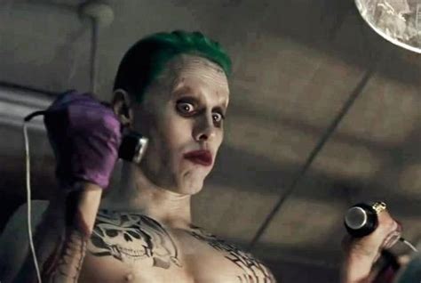 Jared Leto Shows Off His 'Suicide Squad' Joker Side - Movie TV Tech ...