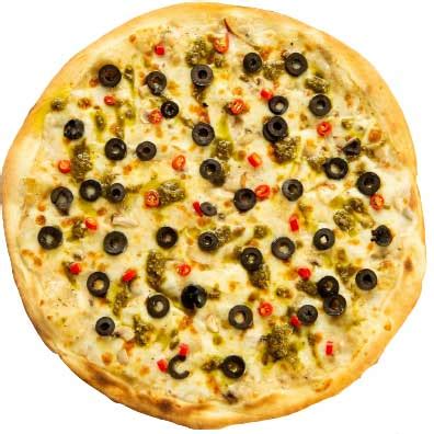 Pesto Olive Pizza | Royal ♛ Pizza Delivery Bangkok