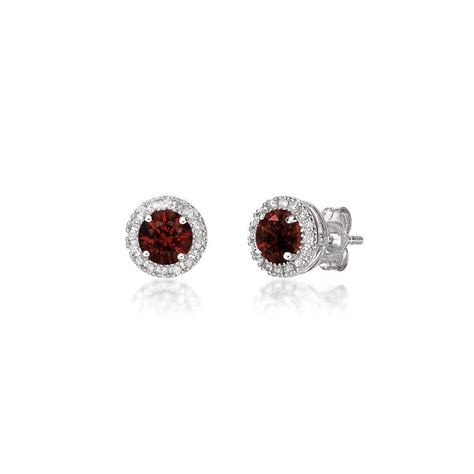 Diamond Earrings in Sterling Silver | Helzberg Diamonds