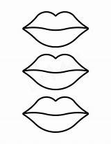Lip Clipart Black And White sketch template