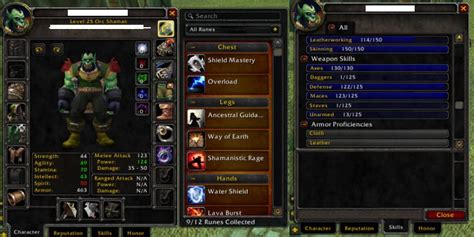 Selling - Orc Shaman lvl 25 - Shadowstrike H 9/12 Runes 2 chest / 3 ...