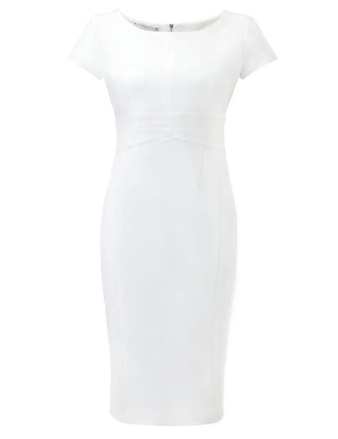 WHITE PENCIL DRESS - Gunda Daras