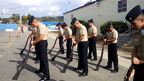 NJROTC Armed Drill Team - YouTube