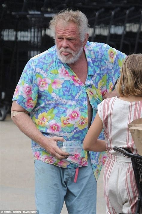 Nick Nolte, 77, is seen wearing the EXACT same Hawaiian shirt he had on ...