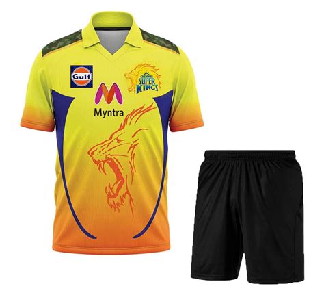 Buy IPL 2021 Jersey csk (Medium, CSK Set) at Amazon.in