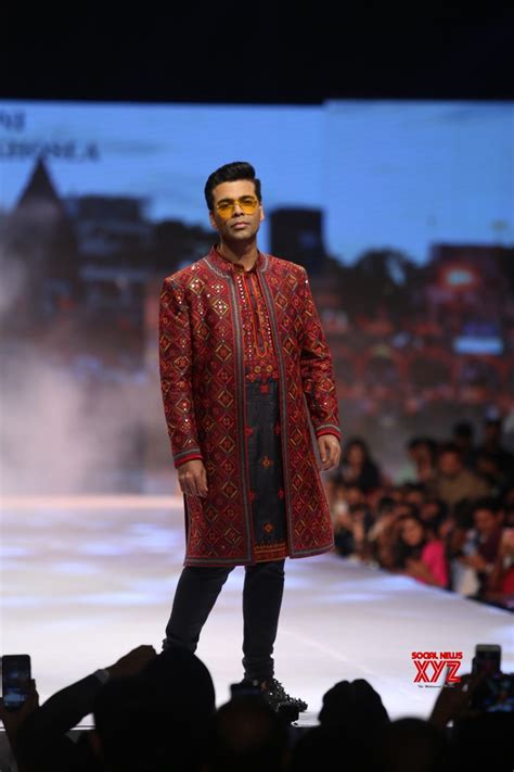 Mumbai: Bombay Times Fashion Week Spring /Summer 2019 - Day 3 - Karan Johar, Abu Jani, Sandeep ...