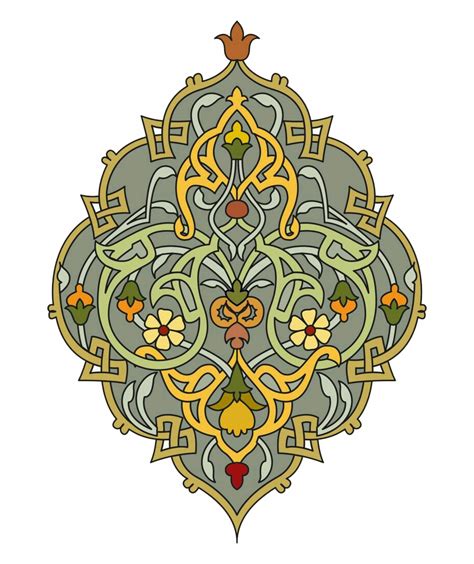 Islamic Motifs Islamic Patterns Pattern Images Pattern Arabesque - Clip ...