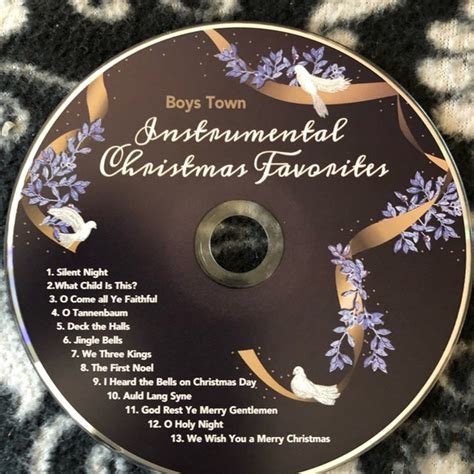 BOYS TOWN | Holiday | Cd Instrumental Christmas Favorites | Poshmark