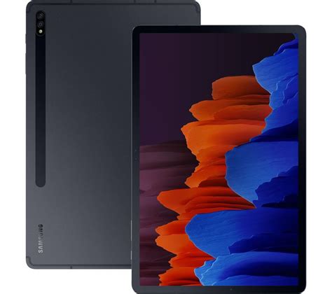 Buy SAMSUNG Galaxy Tab S7 Plus 12.4" 5G Tablet - 128 GB, Mystic Black | Free Delivery | Currys