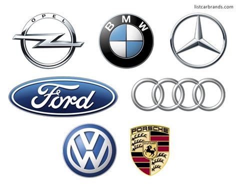 Car Logos: German Car Brand Logos