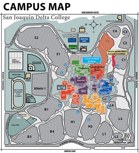 San Joaquin Delta College Campus Map – The World Map