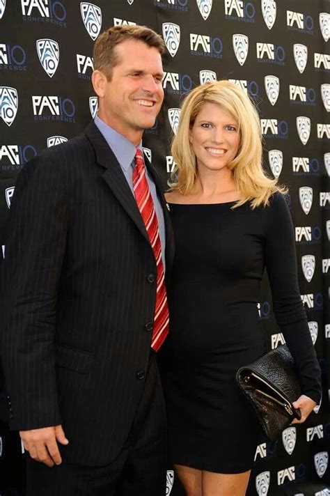 Jim Harbaugh and his lovely wife Michigan Football, Sport Football ...