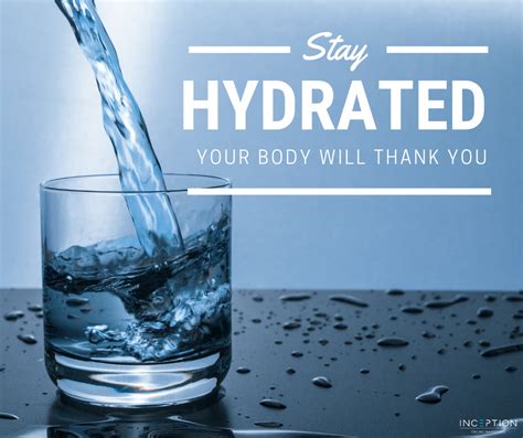 Stay Hydrated – Be Healthy Today