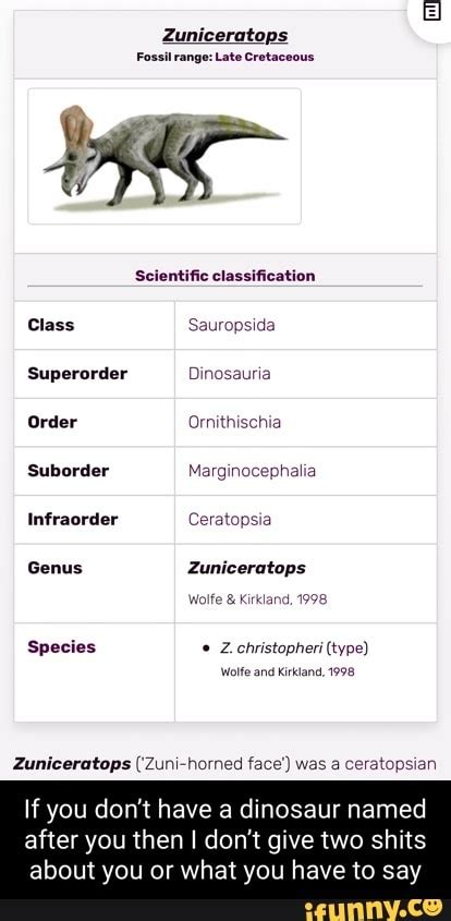 Zunicerctops Fossil range: Late Cretaceous Scientific classification Class Sauropsida Superorder ...