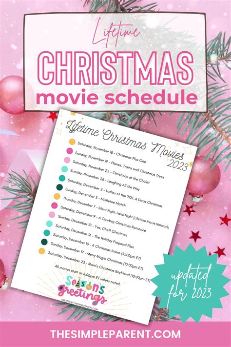 Lifetime Christmas Movies List (Updated for 2023!)