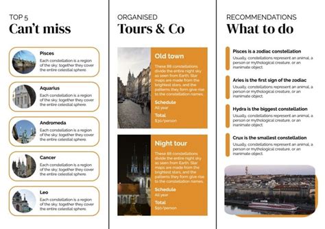 Free Professional Tourist Guide Brochure template